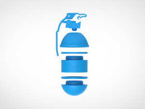 Grenade G-6 Frag from the Helldivers 2 Modelo de Impressão 3D