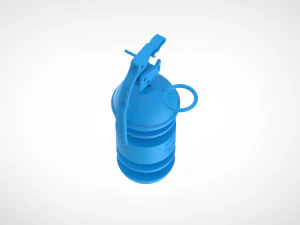 Grenade G-6 Frag from the Helldivers 2 3D Print Model