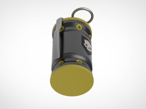 Grenade G-3 Smoke from the Helldivers 2 3D Baskı Modeli