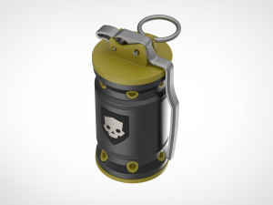 Grenade G-3 Smoke from the Helldivers 2 3D Baskı Modeli