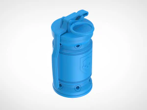 Grenade G-3 Smoke from the Helldivers 2 3D Print Model