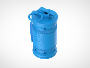 Grenade G-3 Smoke from the Helldivers 2 3D Baskı Modeli