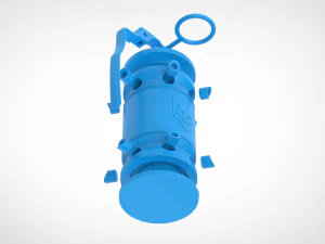Grenade G-3 Smoke from the Helldivers 2 3D Print Model