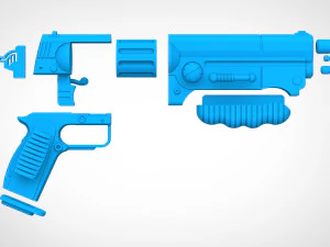 Colt 6520 from the tv series Fallout 2024 3D Print Model
