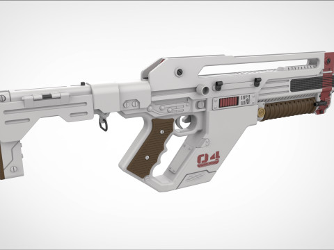 Pulse Rifle F44 from the Alien Romulus 2024 3D Print Model
