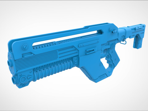 Pulse Rifle F44 from the Alien Romulus 2024 3D Print Model