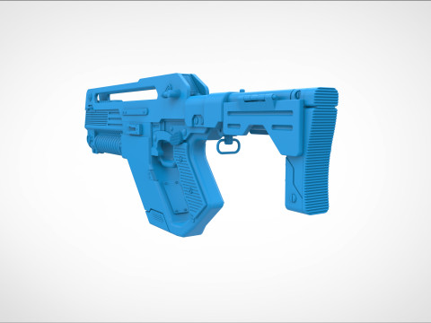 Pulse Rifle F44 from the Alien Romulus 2024 3D Print Model