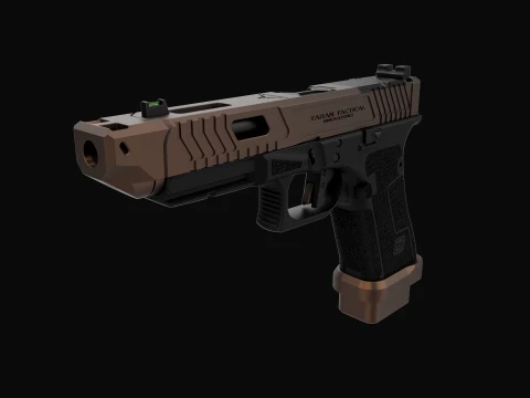 G17 TTI Combat Master from the World of John Wick Ballerina 3D Print Model