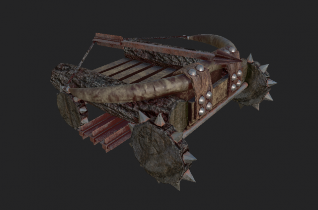 ballista Model 3D .c4d .max .obj .3ds .fbx .stl .blend 