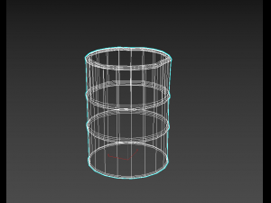 dirt barrel 3D Model