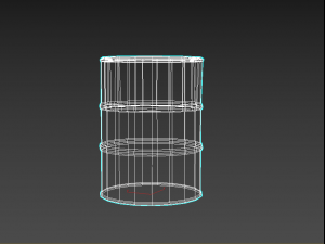 dirt barrel 3D Model