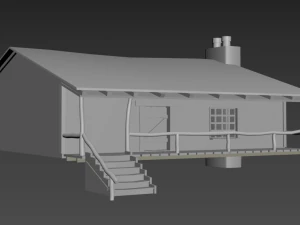 hut 3D Model