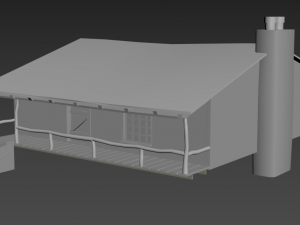 hut 3D Model