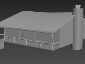 hut 3D Model