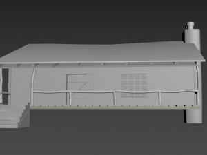hut 3D Model