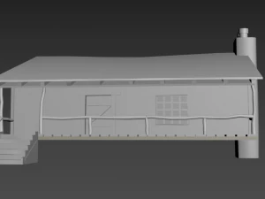 hut 3D Model