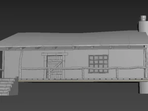 hut 3D Model