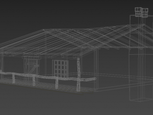 hut 3D Model
