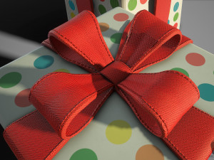3d birthday gift boxes - game ready Modelo 3D