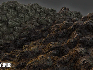 ज्वालामुखीय चट्टान की सतह - खेल बनावट CG टेक्स्चर्स