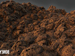 ज्वालामुखीय चट्टान की सतह - खेल बनावट CG टेक्स्चर्स