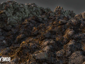 ज्वालामुखीय चट्टान की सतह - खेल बनावट CG टेक्स्चर्स