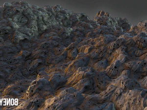 ज्वालामुखीय चट्टान की सतह - खेल बनावट CG टेक्स्चर्स