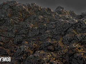 ज्वालामुखीय चट्टान की सतह - खेल बनावट CG टेक्स्चर्स