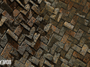 herringbone bricks - game textures CG 纹理