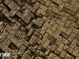 herringbone bricks - game textures CG 纹理