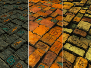 aztec stone tiles - game textures CG Textures