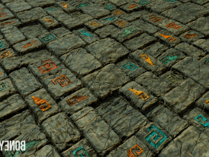 aztec stone tiles - game textures CG Textures
