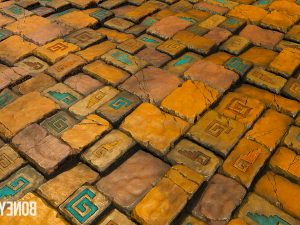 aztec stone tiles - game textures CG Textures