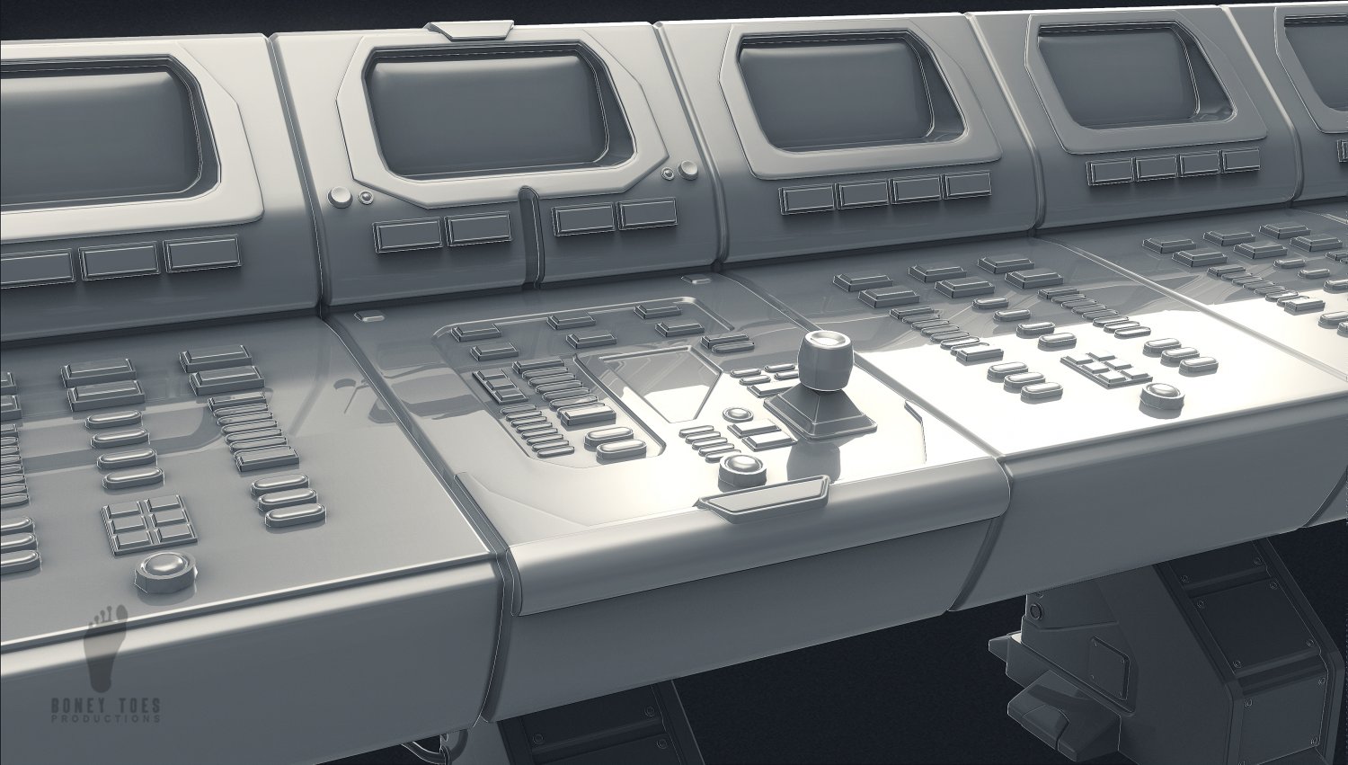 Computer control. Sci Fi Computer