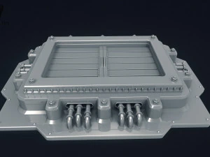 3d scifi garbage chute - high poly 3D Model