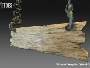 Tanda larangan masuk 3d - permainan siap Model 3D