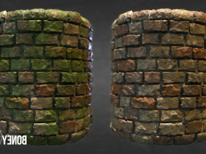 brick wall - game textures CG Texturen