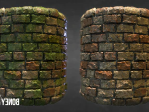 brick wall - game textures CG Textures