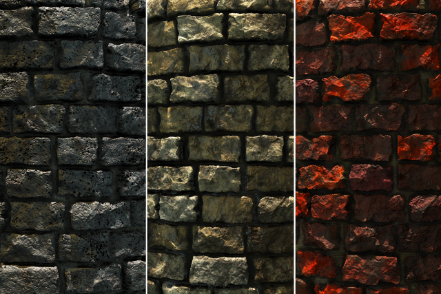 brick wall - game textures CG Texturen .c4d .max .obj .3ds .fbx .stl .blend 