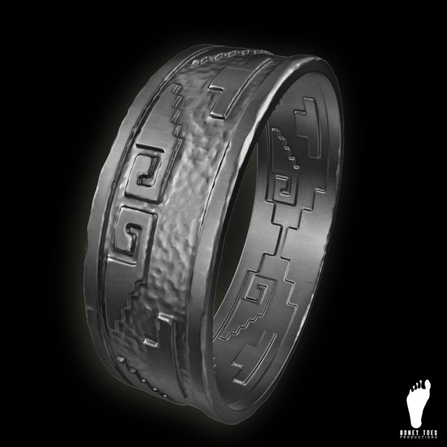 3d aztec ring Modelo 3D .c4d .max .obj .3ds .fbx .stl .blend 