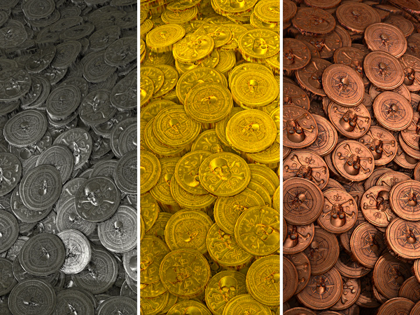 aztec coins - game textures CG Textures .c4d .max .obj .3ds .fbx .stl .blend 