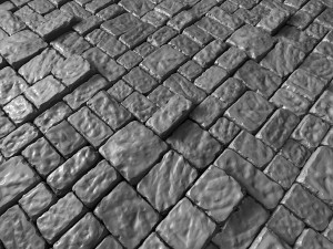 3D tileable stone floor tiles - high-poly 3Dモデル