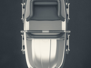 3d roller coaster cart - high poly Model 3D