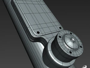 3d traffic signal lights - high poly 3D Model