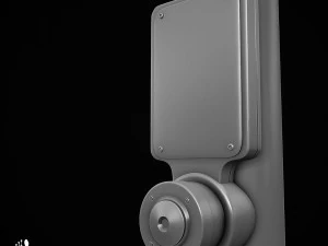 3d traffic signal lights - high poly 3D Model