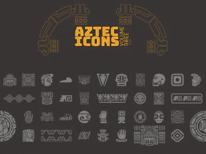 aztec vector icons volume 3 3D Model