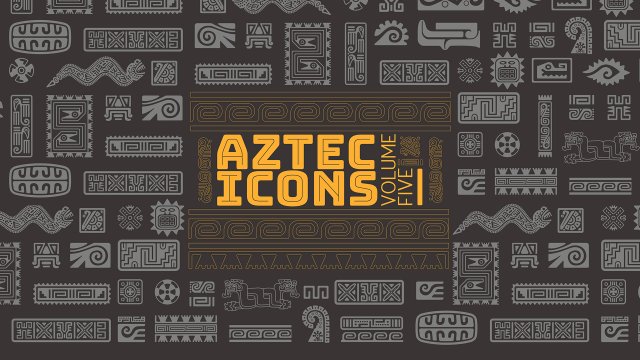 aztec vector icons volume 5 CG Texturen .c4d .max .obj .3ds .fbx .stl .blend 
