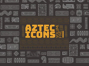 아즈텍 벡터 아이콘 볼륨 5 CG 텍스쳐