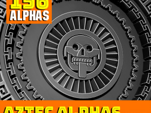 Aztec Alpha Brushes Volume 7 CG Textures