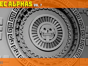 Pennelli aztechi Alpha Volume 7 CG Textures